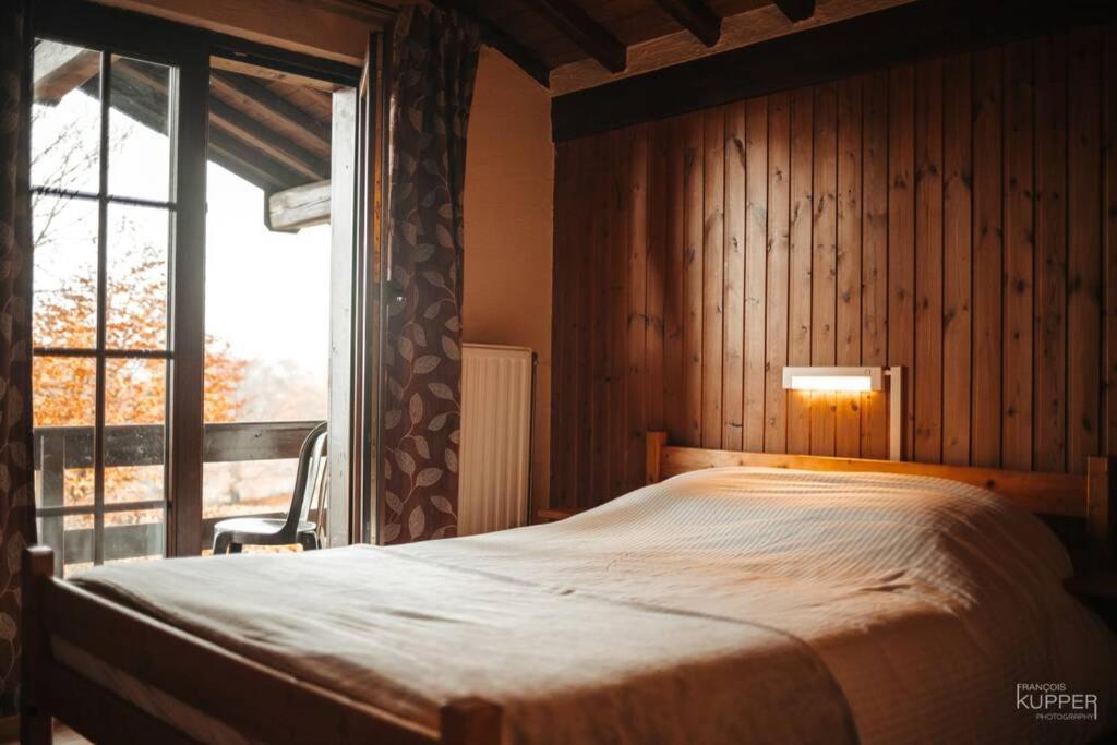 Le Grand Cerf 25 Pers, Malmedy- Chalet Rustique, Jardin Exterior photo